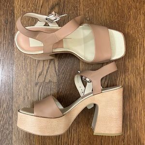 Dolce Vita Platform Sandals, Size 8